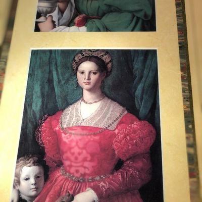 Print of Two Renaissance Ladies 