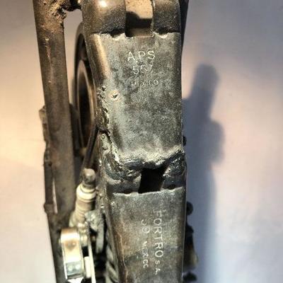 Vrooom!  Fun Metal Motorcyle!