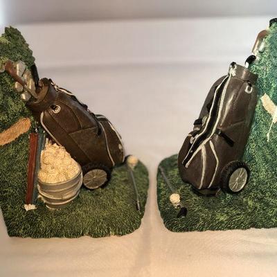Golf Book Ends