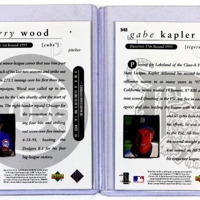 1998 UPPER DECK STAR ROOKIE CARDS SET KERRY WOOD GABE KAPLER - MINT
