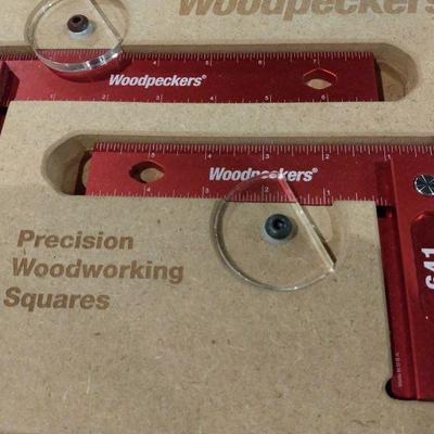 Woodpeckers Precision Woodworking Squares #851 and #641