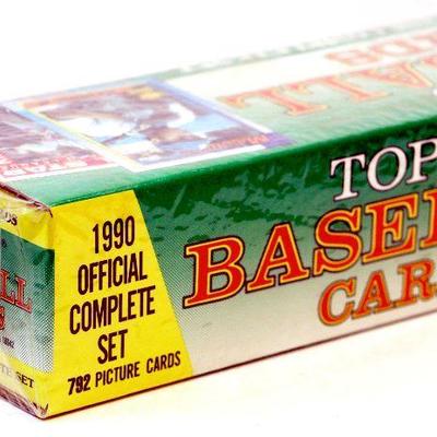 1990 TOPPS BASEBALL FACTORY SEALED SET 792 CARDS w/ Frank Thomas Sammy SOSA Rookie Cards