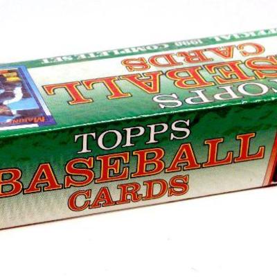1990 TOPPS BASEBALL FACTORY SEALED SET 792 CARDS w/ Frank Thomas Sammy SOSA Rookie Cards