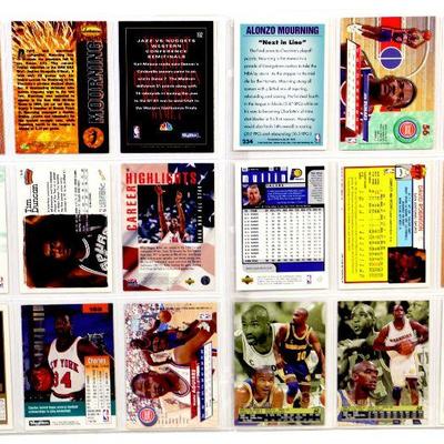 BASKETBALL STARS 18 CARDS SET - KARL MALONE TIM DUNCAN Joe Dumars DENNIS RODMAN
