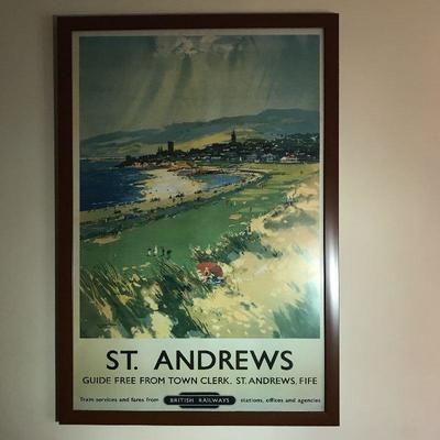 St. Andrews Fife Framed Poster