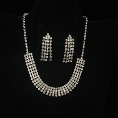 Lot 103 - Vintage Fashion Jewelry with Sterling Bracelet
