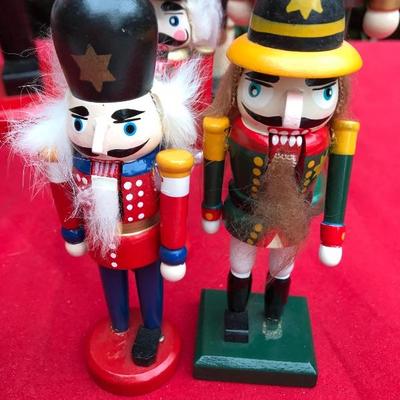 Lot of 8 Nutcrackers 