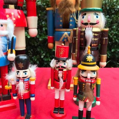Lot of 8 Nutcrackers 