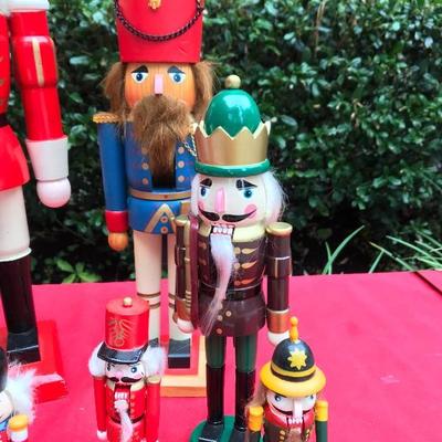 Lot of 8 Nutcrackers 