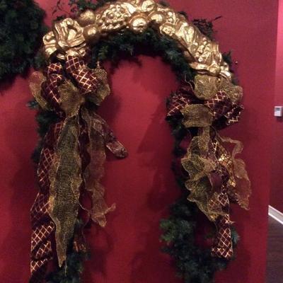 Christmas Swags, Wreaths, & Ribbon