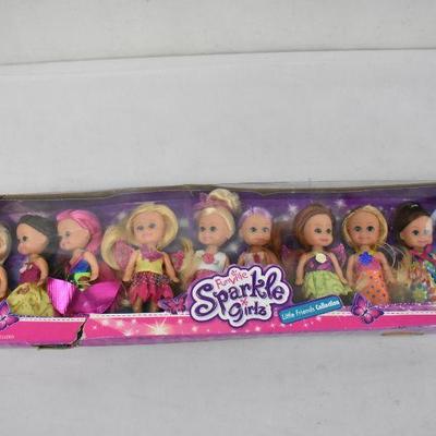 Funville Sparkle Girlz Doll Set, Little Friends Collection - 1 Doll Damaged