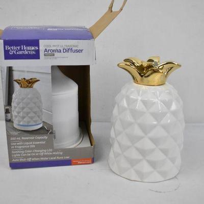 BH&G Aroma Diffuser Pineapple - Broken Leaf (Easily Hidden in the Back)