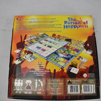 The Pursuit of Happiness Artipia Games Stronghold Games - Complete, Damaged Box