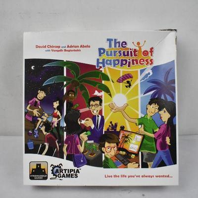 The Pursuit of Happiness Artipia Games Stronghold Games - Complete, Damaged Box