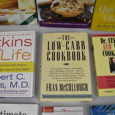 9 Cookbooks: Atkins Holiday -to- South Beach