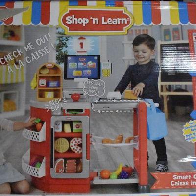 Little Tikes Shop 'n Learn Grocery Store Toy Set - Damaged as Pictured