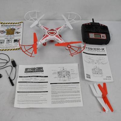 Striker-X HD Camera Drone Toy - Works
