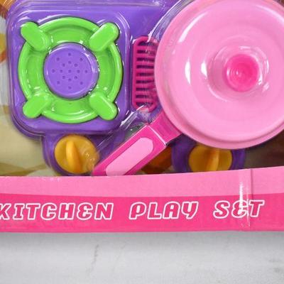Junior Chef Kitchen Play Set, 22 Pieces - Box Damage