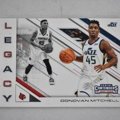 Donovan Mitchell Basketball Card: Louisville/Utah Jazz