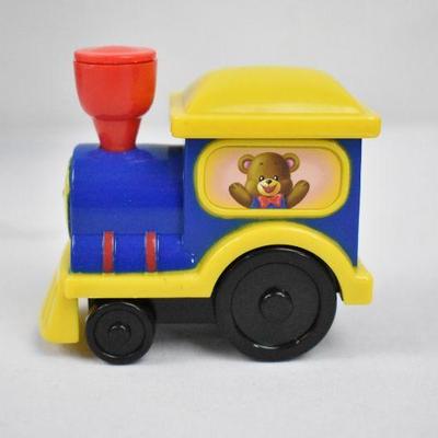 Tabletop Activity Toy with Small Train Toy - Tested, Works