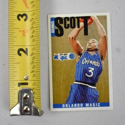 Small Basketball Card Stickers 1996-1997 - 2