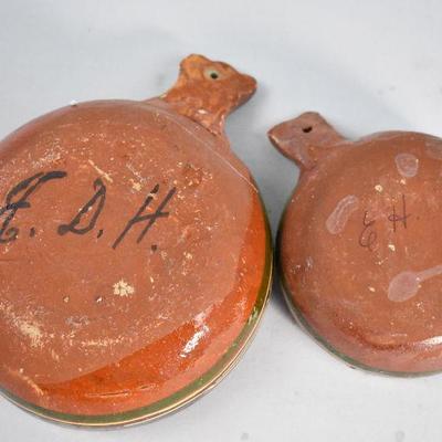 2 Ceramic Bowls, Handpainted