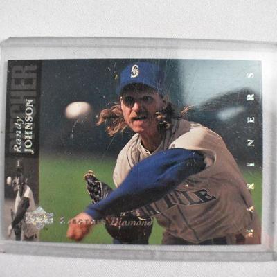 4 Baseball Cards: Johnson, Kelly, Larkin, Mattingly 1994