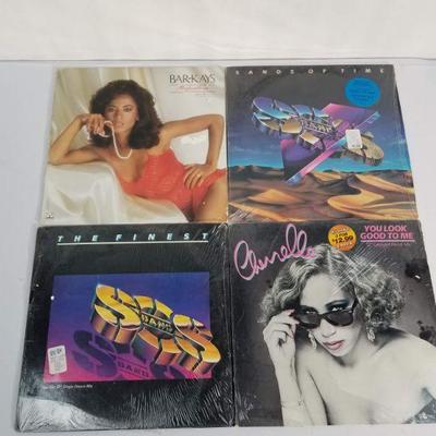 4 Vinyl LPs: Bar-Kays, Sands of Time, Cherrelle