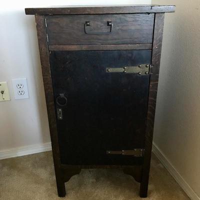 Lot 7- Vintage Wooden Cabinet in Arts & Crafts Style