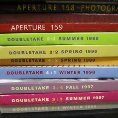Lot 112 - Box Lot Of Books & Magazines - Aperture - Doubletake