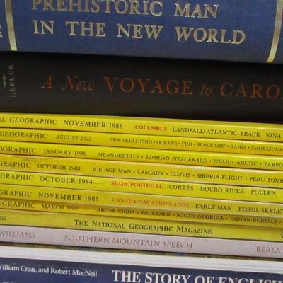 Lot 113 - Box Lot Of Books - National Geographic - Archaeology
