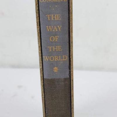 Vintage 1958 Hardcover The Way of the World Comedy by Congreve, w/Box Cover