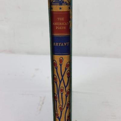 Vintage 1947 Hardcover The American Poets by Bryant w/Box Cover