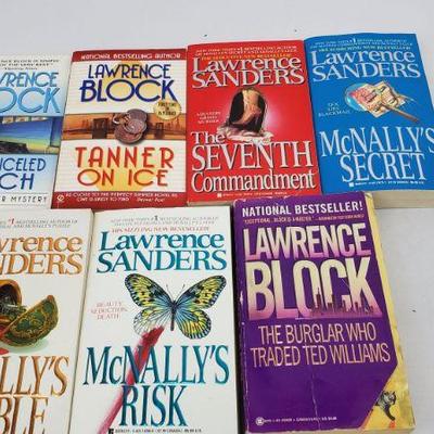 7 Lawrence Block Paperback Books: The Canceled Czech to Ted Williams