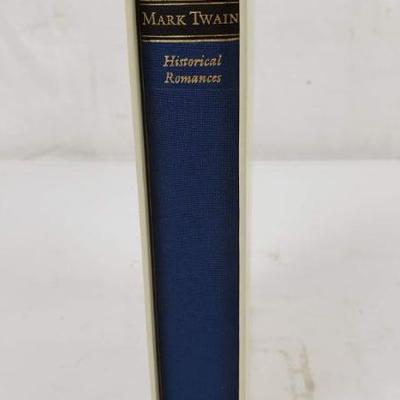 Vintage Hardback Book 1978: Mark Twain, Historical Romances with Box Cover