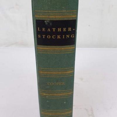 Vintage Hardback Book (No Date): Leather Stocking by Cooper
