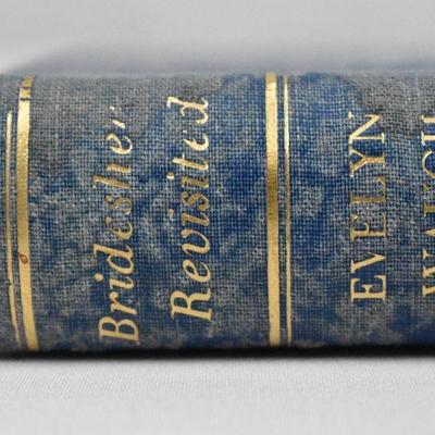 Vintage 1960 Hardcover Book Brideshead Revisited by Evelyn Waugh
