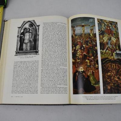 3 Hardcover Art History Books: Far Eastern Art, Art, & Masters of Modern