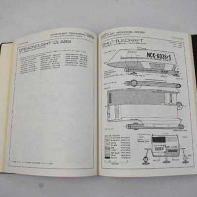 Star Trek Star Fleet Technical Manual Vintage 1975