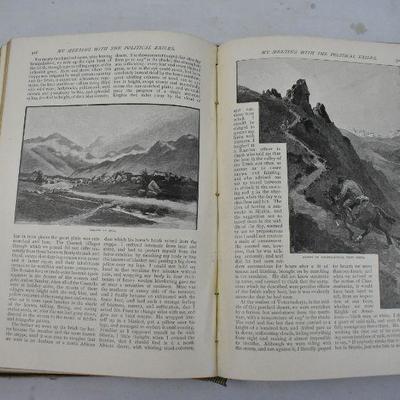The Century Magazine May-Oct 1888 Antique Hardcover Book, Fragile
