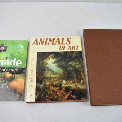 3 Non-Fiction Nature Books: Flowers, Art, Animals, Nature