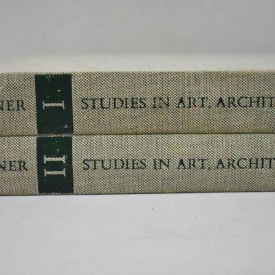 Studies in Art, Architecture and Design, Hardcover Volumes 1 & 2, Vintage 1968
