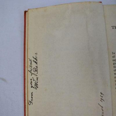 Small Hardcover Book The Banner of the Bull by Rafael Sabatini 1929 Inscription