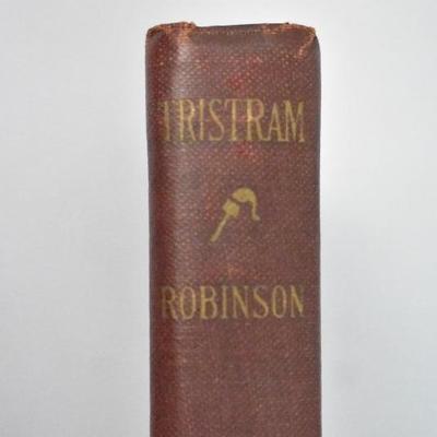 Vintage 1928 Hardcover Book Tristram, by Robison
