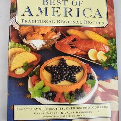 4 Hardcover Cookbooks: One-Dish Meals -to- Best of America