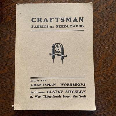Lot 11 - Vintage Craftsman Linens & Catalog