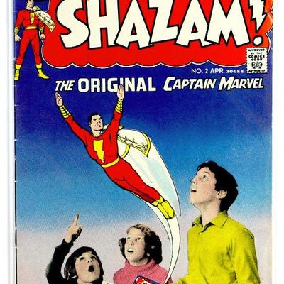 SHAZAM #2 Bronze Age Comic Book Photo Infinity Cover 1973 DC Comics