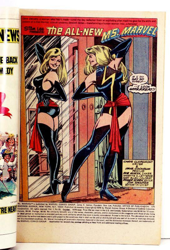 MS. MARVEL #20 - 1st Warbird NEW Costume Carol Danvers