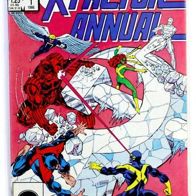 X-FACTOR ANNUAL #1 Copper Age Comic Book 1986 Marvel Comics NM