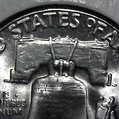 1958-P Franklin Silver Half Dollar Possible Very Fine 